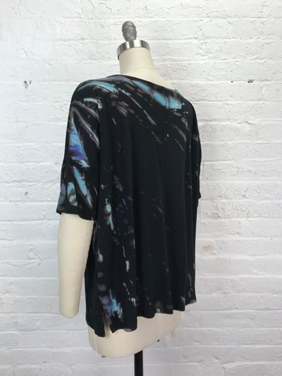 Grace Tunic in Blue Violet Rain - Cloud Candy