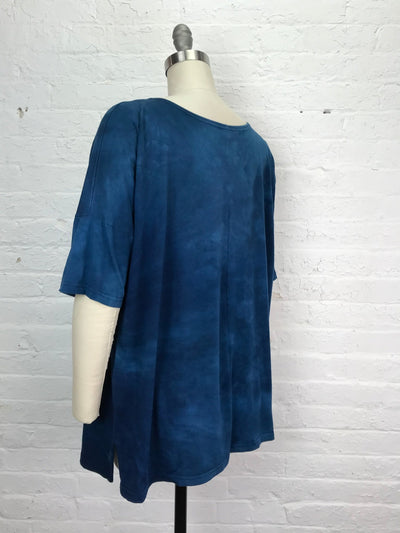 Grace Tunic in Blueberry Blossom - Cloud Candy