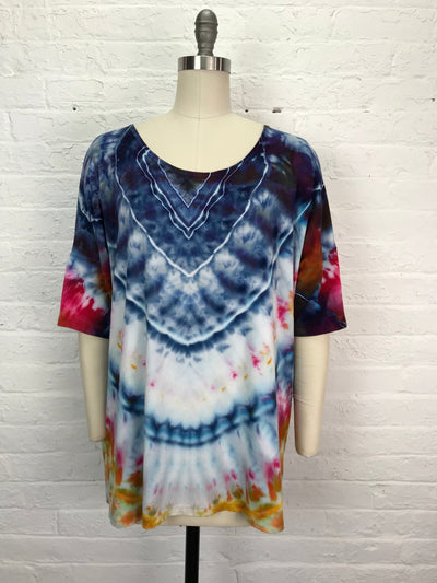 Grace Tunic in Dashiki Dreams - Cloud Candy