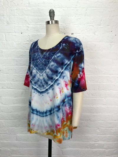 Grace Tunic in Dashiki Dreams - Cloud Candy
