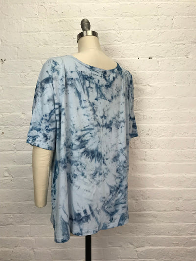 Grace Tunic in Electric Denim - Cloud Candy
