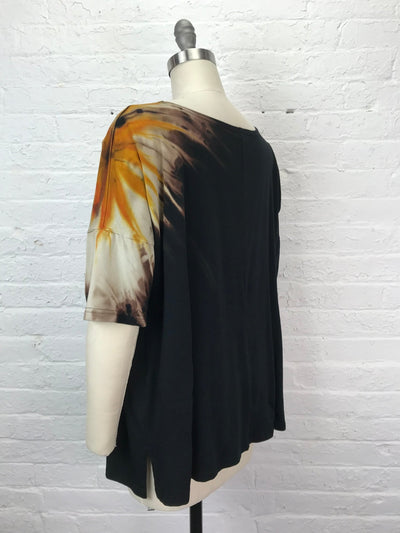 Grace Tunic in Golden Feather Aster - Cloud Candy
