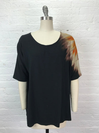 Grace Tunic in Golden Feather Aster - Cloud Candy