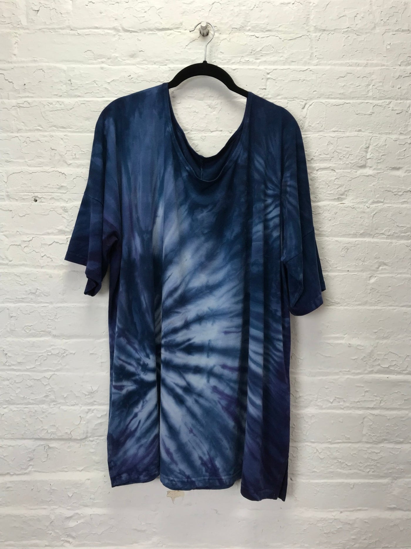 Grace Tunic in Indigo Spiral - Cloud Candy