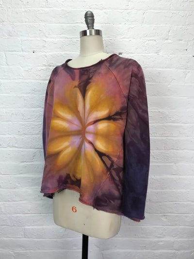 Heavyweight Fleece Sweatshirt in Golden Hour - Cloud Candy