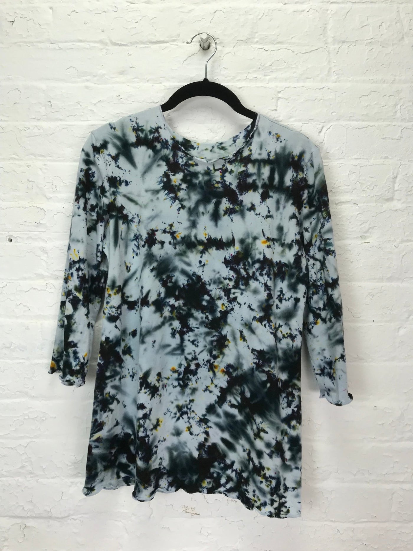 Jane 3/4 Sleeve Top in Smoke and Mirrors - Cloud Candy
