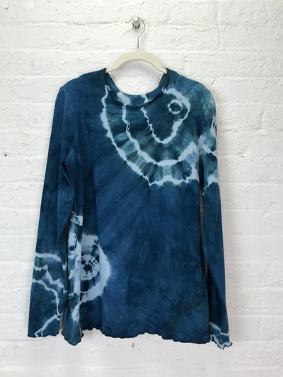 Jane Long Sleeve Top in Atlantic Geode - Cloud Candy