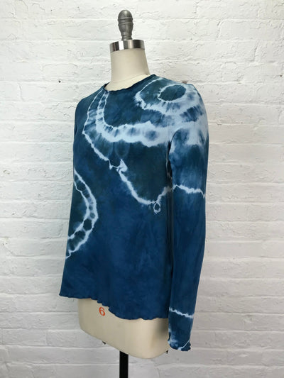 Jane Long Sleeve Top in Atlantic Geode - Cloud Candy