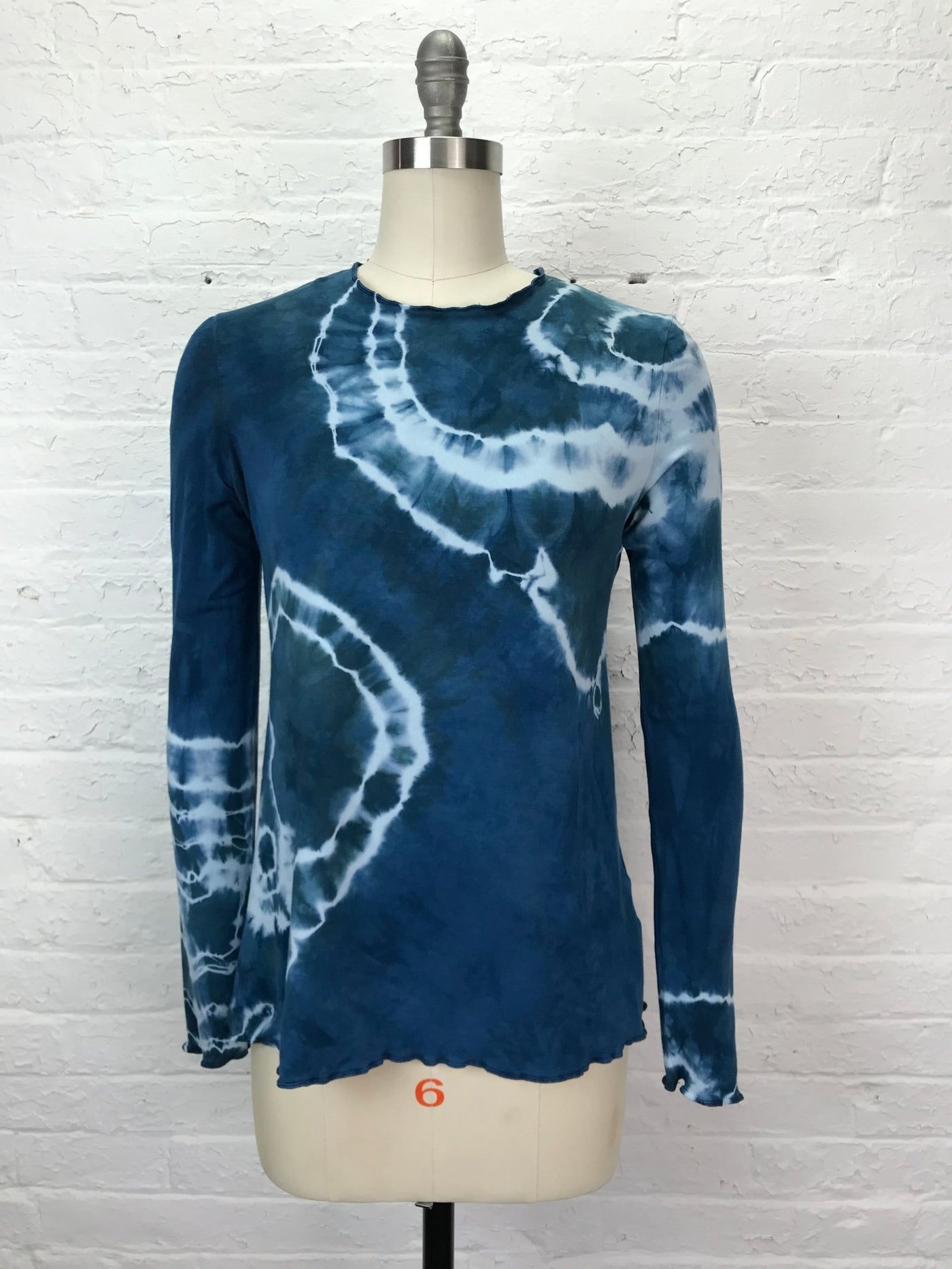 Jane Long Sleeve Top in Atlantic Geode - Cloud Candy