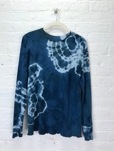 Jane Long Sleeve Top in Atlantic Geode - Cloud Candy