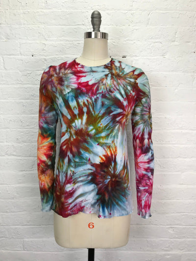 Jane Long Sleeve Top in Autumn Sparkler - Cloud Candy