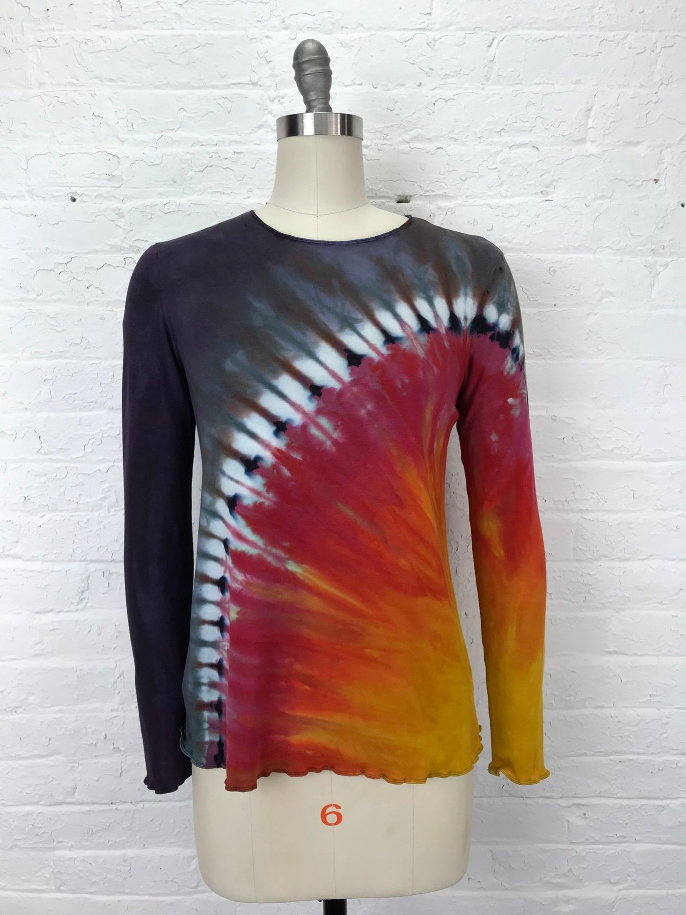 Jane Long Sleeve Top in Autumn Sun - Cloud Candy