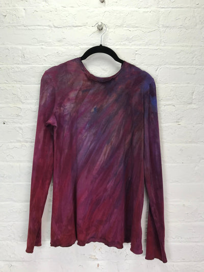 Jane Long Sleeve Top in Cranberry Harvest - Cloud Candy