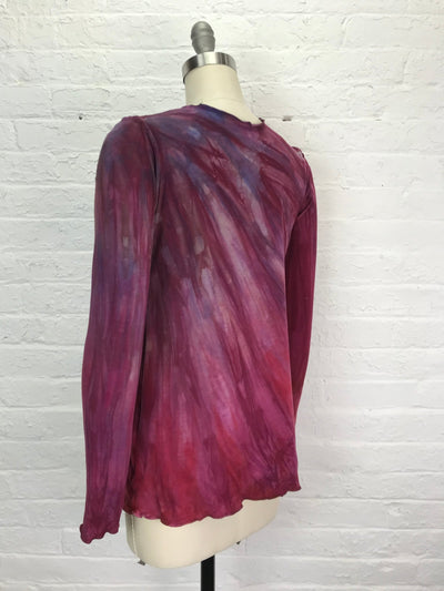 Jane Long Sleeve Top in Cranberry Harvest - Cloud Candy