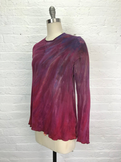 Jane Long Sleeve Top in Cranberry Harvest - Cloud Candy