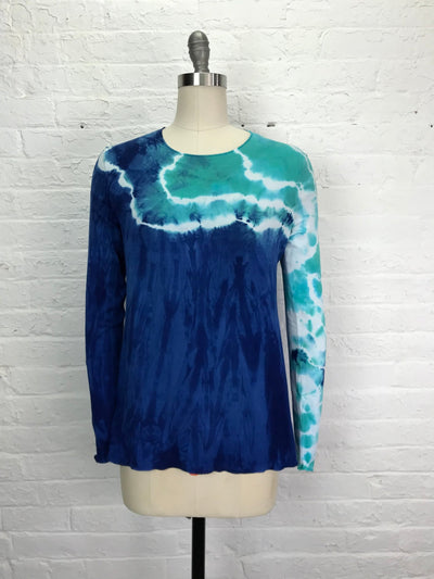 Jane Long Sleeve Top in Reef's Edge - Cloud Candy