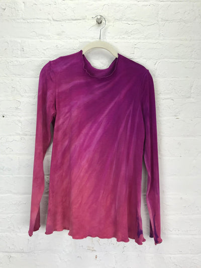 Jane Long Sleeve Top in Rose Glow - Cloud Candy