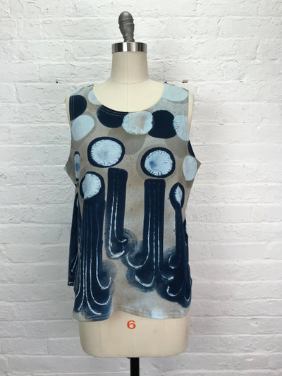 Jenny Tank Top in Jelly Moons - Cloud Candy
