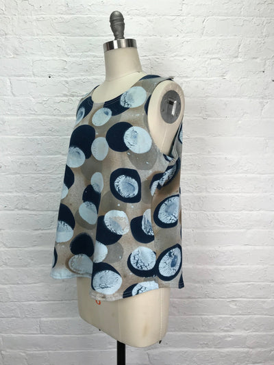 Jenny Tank Top in Molecular Mycology - Cloud Candy