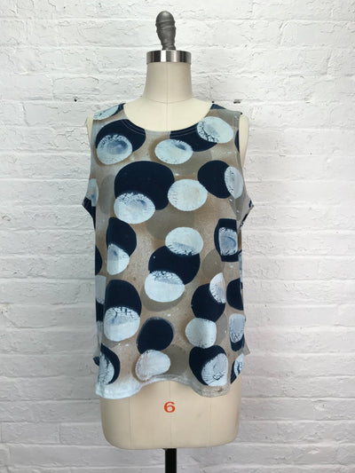 Jenny Tank Top in Molecular Mycology - Cloud Candy