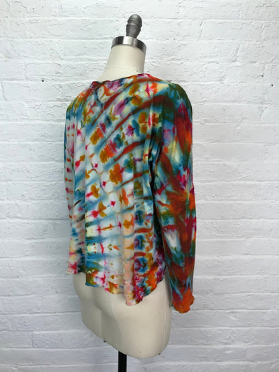 Juni Long Sleeve Petite in Taste the Rainbow - Cloud Candy