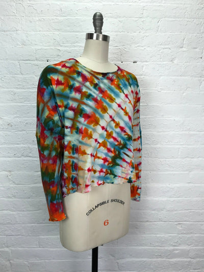 Juni Long Sleeve Petite in Taste the Rainbow - Cloud Candy