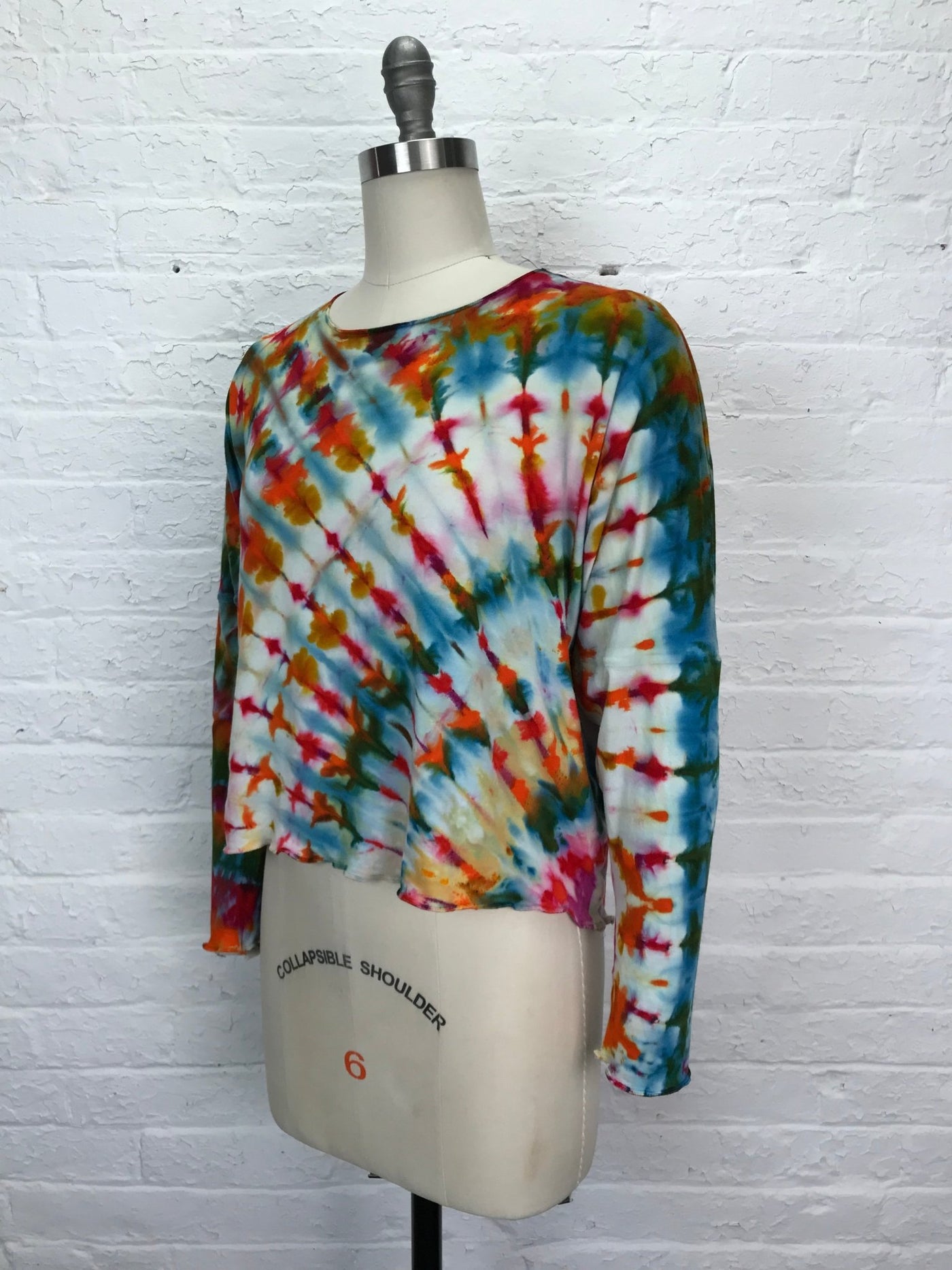 Juni Long Sleeve Petite in Taste the Rainbow - Cloud Candy