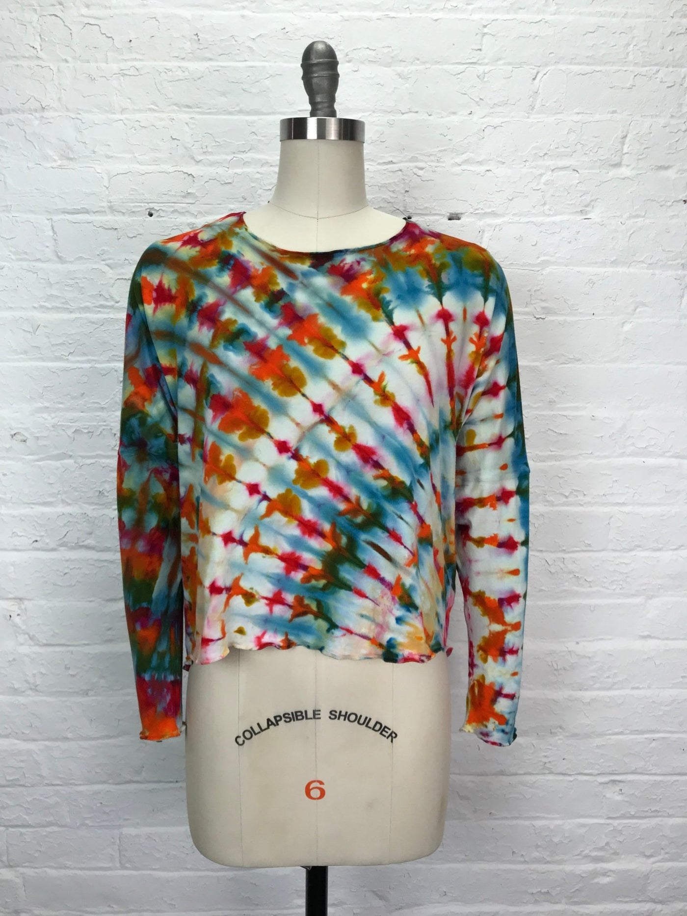 Juni Long Sleeve Petite in Taste the Rainbow - Cloud Candy
