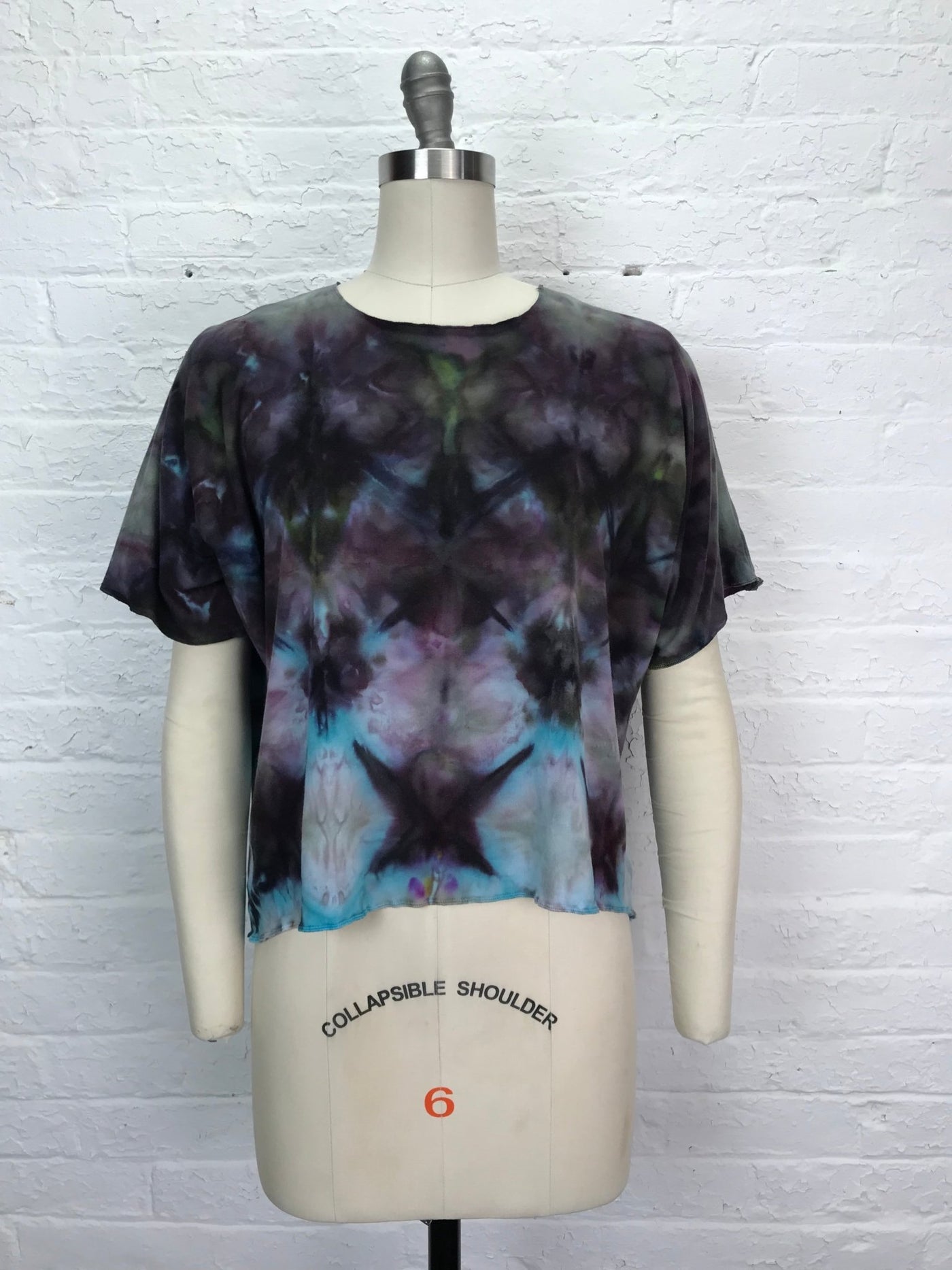 Juni Short Sleeve Petite Top in European Water Chestnut - Cloud Candy