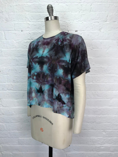 Juni Short Sleeve Petite Top in Shadow Reef - Cloud Candy