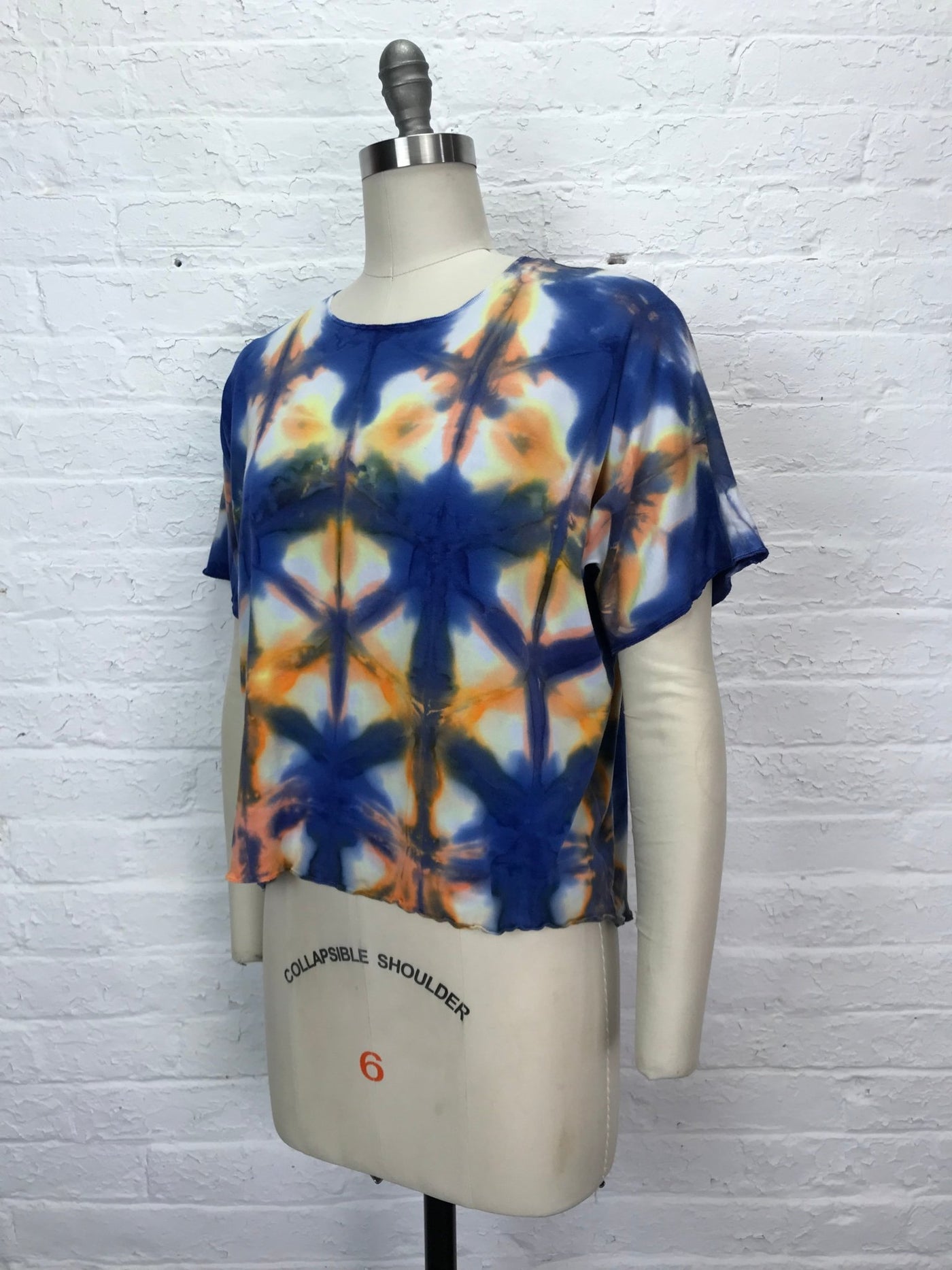 Juni Short Sleeve Petite Top in Sunfire - Cloud Candy