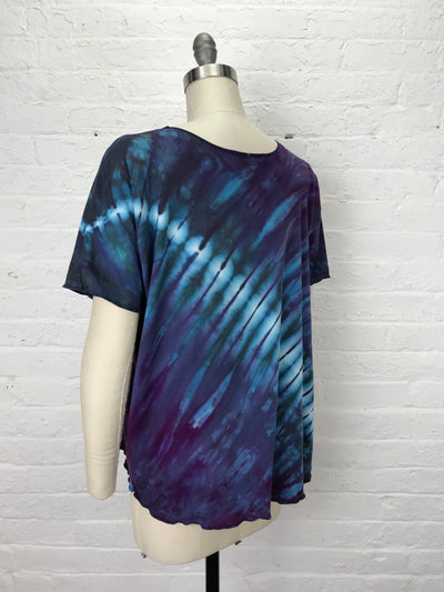 Juni Short Sleeve Shirt in Violet Flash - One Size - Cloud Candy