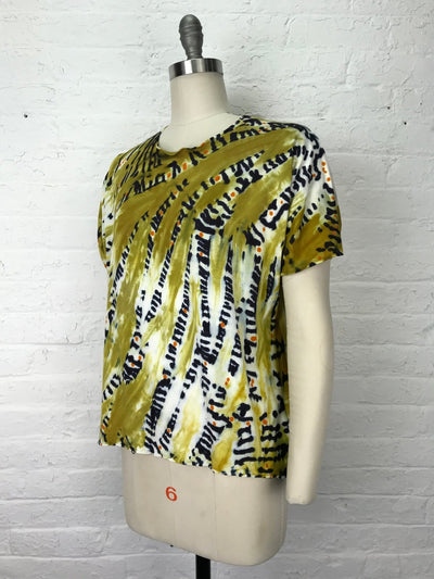 Juni Short Sleeve Shirt in Wildcat - One Size - Cloud Candy