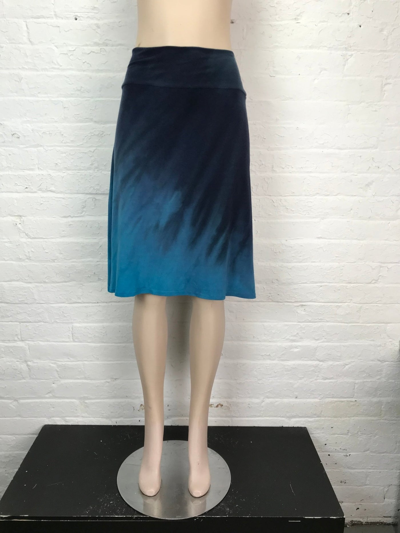Knee Length Skirt in Small Craft Advisory - Cloud Candy