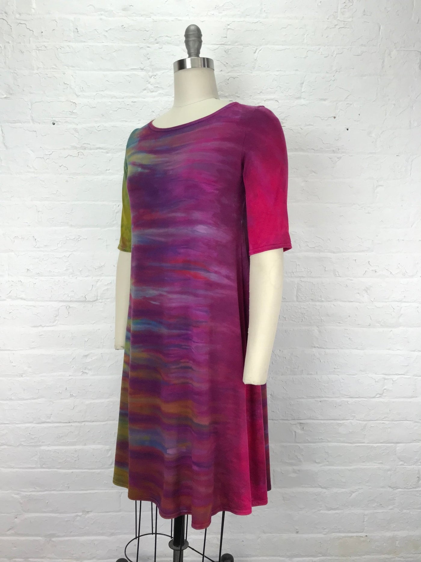 Lucille Dress in Hot Sunset - Cloud Candy