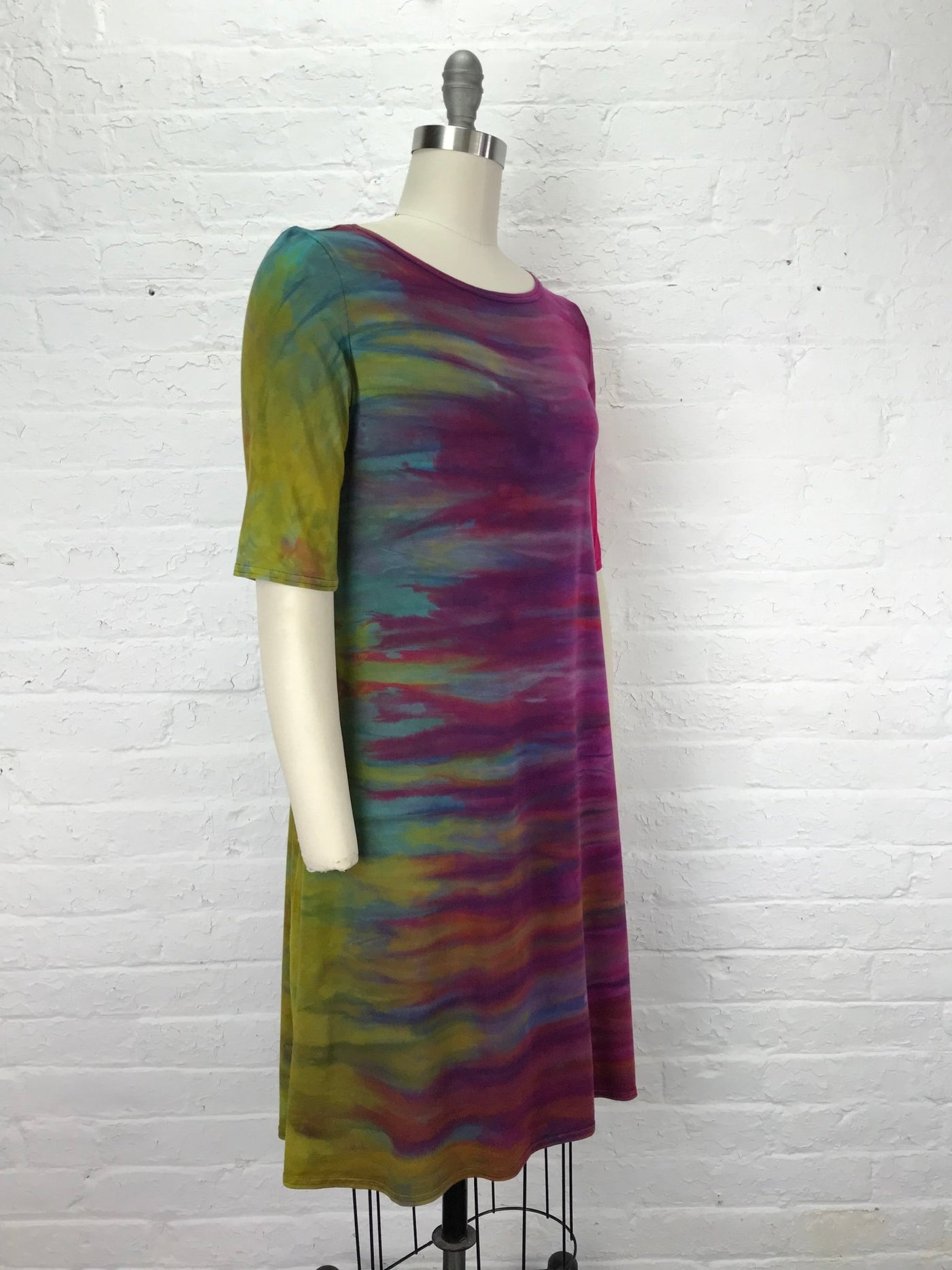 Lucille Dress in Hot Sunset - Cloud Candy
