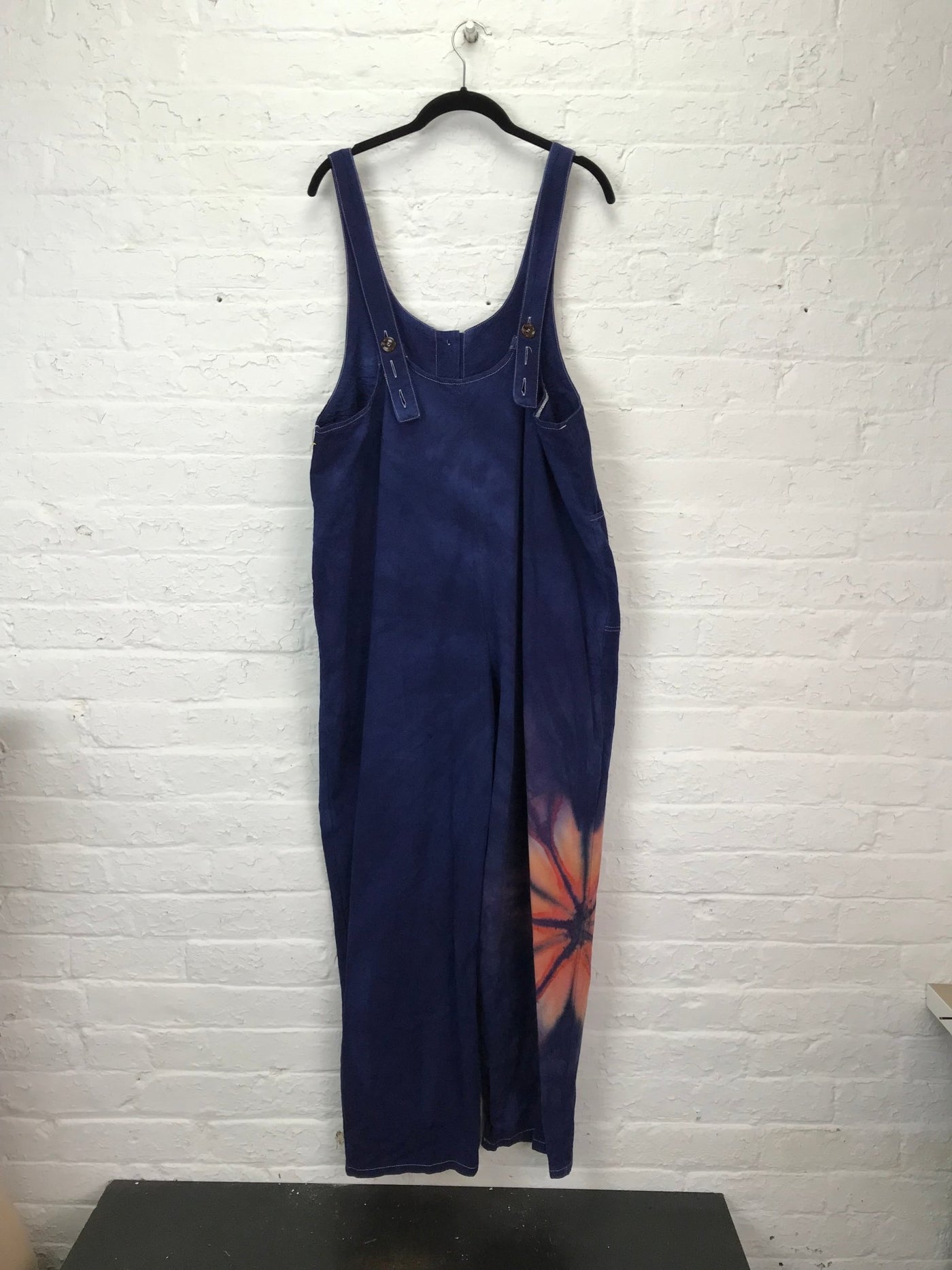 Overalls in Peach Flower - Cloud Candy
