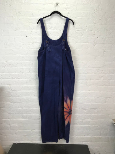 Overalls in Peach Flower - Cloud Candy