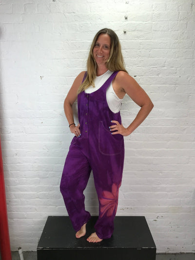Overalls in Purple Dahlia - Cloud Candy