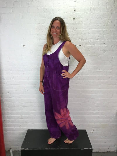 Overalls in Purple Dahlia - Cloud Candy