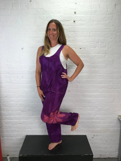 Overalls in Purple Dahlia - Cloud Candy