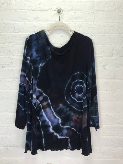 Rose 3/4 Sleeve Top in Celestial Energy - Cloud Candy