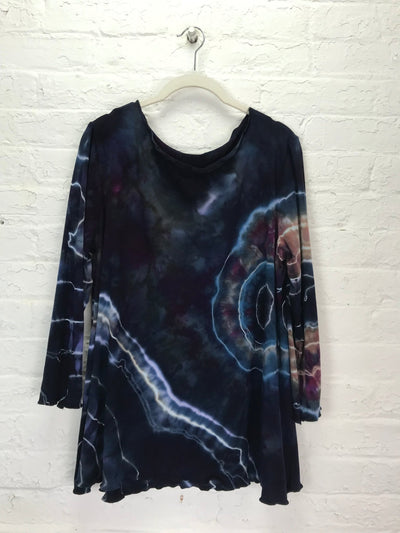 Rose 3/4 Sleeve Top in Celestial Energy - Cloud Candy