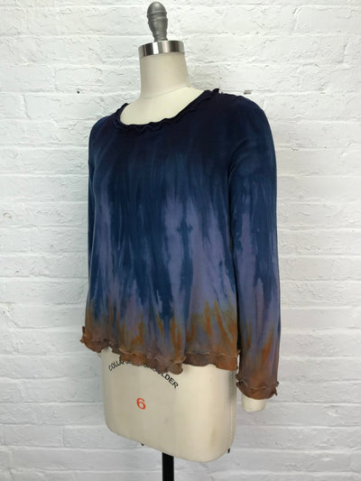 Roselle Top in Mineral Mine - Cloud Candy