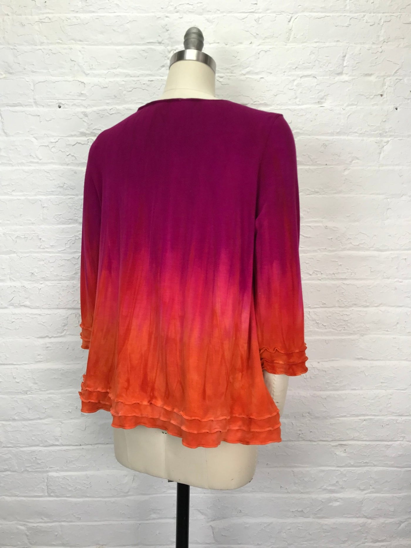 Roselle Top in Smoldering Glow - Cloud Candy