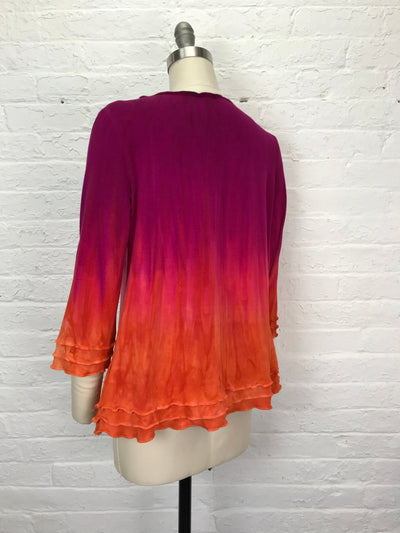 Roselle Top in Smoldering Glow - Cloud Candy