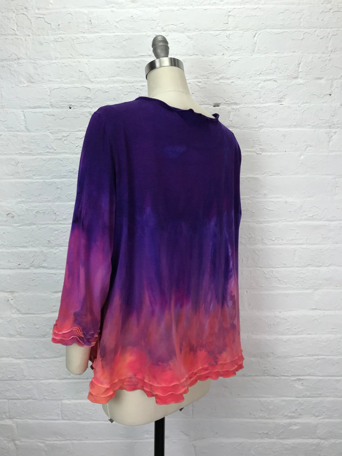 Roselle Top in Sunset Grape - Cloud Candy