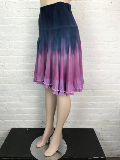 Ruffle Circle Skirt in Lavender Elixir - Cloud Candy