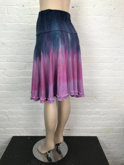 Ruffle Circle Skirt in Lavender Elixir - Cloud Candy
