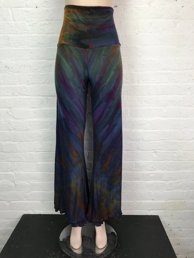 Spanish Flare Pants in Cosmic Garden - Small - Cloud Candy